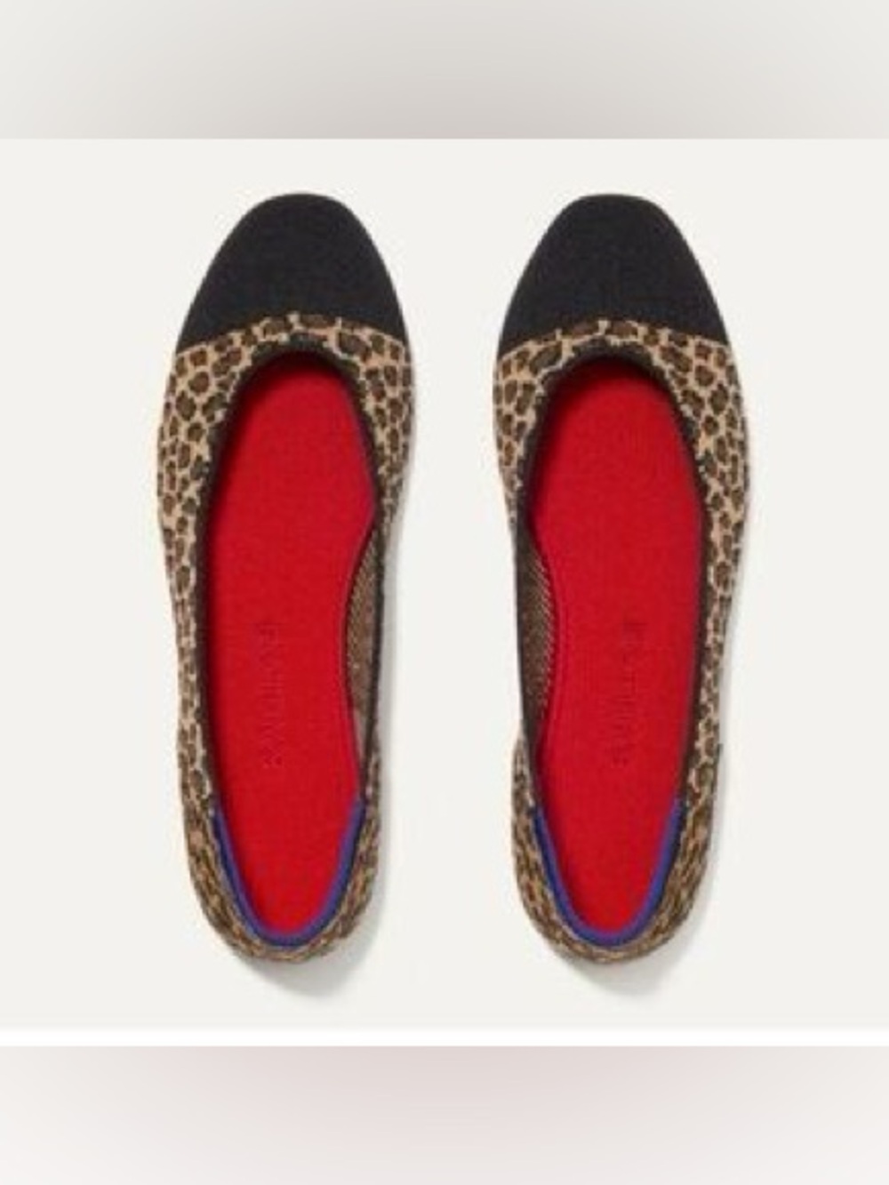 ROTHY’S LEPPARD PRINT FLATS